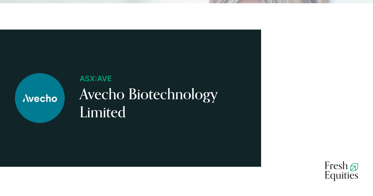Avecho Biotechnology Limited (ASXAVE) Price, Chart, Announcements